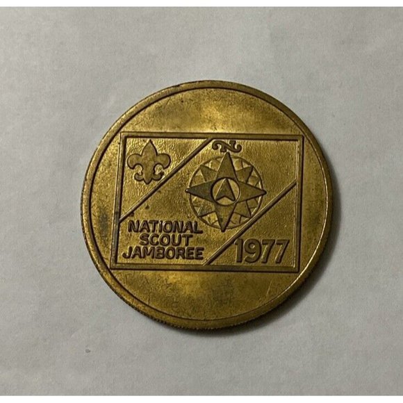 1977 Moraine State Park, PA National Boy Scout Jamboree Medallion Token - Picture 3 of 5